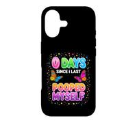 C'est drôle de dire qu'il y a Quelques Jours Que Je n'ai Pas Fait Caca Coque pour iPhone 17