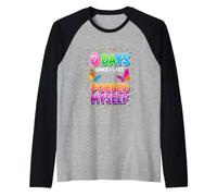 C'est drôle de dire qu'il y a Quelques Jours Que Je n'ai Pas Fait Caca Manche Raglan