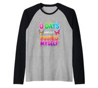 C'est drôle de dire qu'il y a Quelques Jours Que Je n'ai Pas Fait Caca Manche Raglan