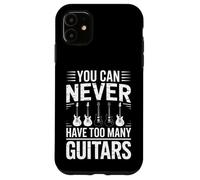 C'est drôle de dire qu'on ne Peut jamais Avoir trop de Guitares Coque pour iPhone 11