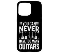 C'est drôle de dire qu'on ne Peut jamais Avoir trop de Guitares Coque pour iPhone 15 Pro Max