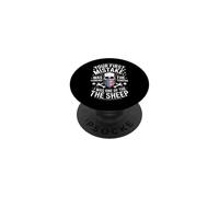 C'est drôle de dire Votre première Erreur en pensant Que j'étais Un Mouton PopSockets PopGrip Adhésif