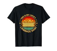 C'est drôle de Le dire, My Lucky Cribbage Sarcastic T-Shirt Graphique avec Valeur