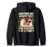 C'est drôle de Rendre Mon Mari Fou, Un Poulet à la Fois Sweat à Capuche