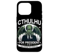 C'est drôle de Savoir Pourquoi Choisir Le Lesser Evil Cthulhu pour la présidence 2024 Coque pour iPhone 16 Pro
