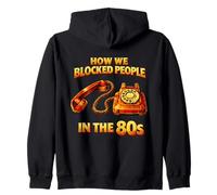 C'est drôle de Voir Comment Nous Avons bloqué des Gens dans Le Classique des années 80 Distressed Sweat à Capuche