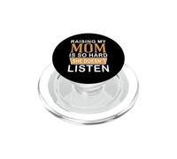 C'est drôle d'élever ma mère si Difficile qu'elle n'écoute Pas PopSockets PopGrip pour MagSafe