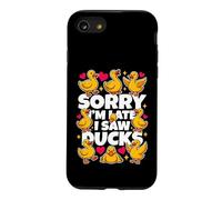 C'est drôle, désolé, Je suis en Retard, J'Ai vu des Canards dire Sarcastique Coque pour iPhone SE (2020) / 7/8