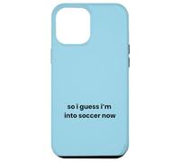 C'est drôle, Donc Je Suppose Que J'aime Soccer Now Graphic Mom Dad Player Coque pour iPhone 12 Pro Max