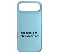 C'est drôle, Donc Je Suppose Que J'aime Soccer Now Graphic Mom Dad Player Coque pour iPhone Air