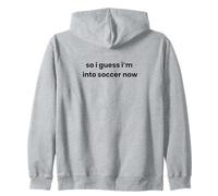 C'est drôle, Donc Je Suppose Que J'aime Soccer Now Graphic Mom Dad Player Sweat à Capuche