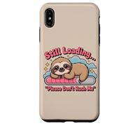 C'est drôle Encore en Train de Charger, s'il Te plaît, ne me précipite Pas, Mignon Paresseux Coque pour iPhone XS Max