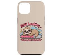 C'est drôle Encore en Train de Charger, s'il Te plaît, ne me précipite Pas, Mignon Paresseux Coque pour iPhone 13