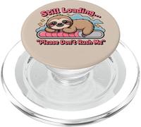 C'est drôle Encore en Train de Charger, s'il Te plaît, ne me précipite Pas, Mignon Paresseux PopSockets PopGrip pour MagSafe