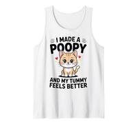 C'est drôle et embarrassant, J'Ai Fait Un Chat Caca, échange de Vacances pour Adultes Débardeur