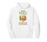 C'est drôle et Mignon pour la Saint-Valentin, tu ES Le cornichon de Mon Hamburger Sweat à Capuche