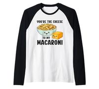 C'est drôle et Mignon pour la Saint-Valentin, tu ES Le Fromage de Mes Macaronis Manche Raglan