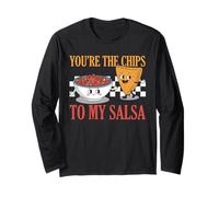 C'est drôle et Mignon pour la Saint-Valentin, tu ES Les Chips de ma Salsa Manche Longue