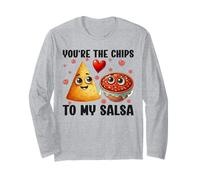 C'est drôle et Mignon pour la Saint-Valentin, tu ES Les Chips de ma Salsa Manche Longue