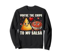 C'est drôle et Mignon pour la Saint-Valentin, tu ES Les Chips de ma Salsa Sweatshirt