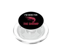 C'est drôle Ici pour The Shrimp Saying Sarcastic PopSockets PopGrip pour MagSafe