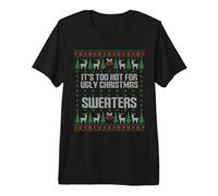 C'est drôle, il Fait trop Chaud pour Un Vilain Noël T-Shirt Haut de Gamme