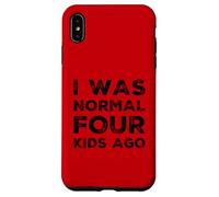 C'est drôle, il y a 4 Enfants, j'étais Normal pour Maman, Papa, Maman, père Coque pour iPhone XS Max