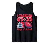 C'est drôle, J'Ai abordé 100 Jours de Joueurs de Football Scolaires 67+33 Débardeur