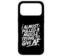C'est drôle, J'Ai failli m'arracher Un Muscle en Essayant de Faire Une Fibrillation auriculaire Coque pour iPhone 17 Pro Max