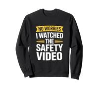 C'est drôle, J'Ai regardé la vidéo de sécurité et Sarcastic Saying Sweatshirt