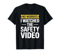 C'est drôle, J'Ai regardé la vidéo de sécurité et Sarcastic Saying T-Shirt