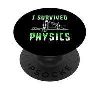 C'est drôle, J'Ai survécu à l'école de Sciences physiques PopSockets PopGrip Adhésif