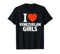 C'est drôle, J'aime Le cœur des Filles vénézuéliennes T-Shirt