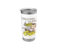 C'est drôle, j'aime ma crème et mon sucre avec une touche de café Gobelet isotherme en acier inoxydable double paroi