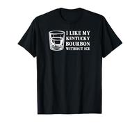 C'est drôle, J'aime Mon Bourbon sans Verre à Glace T-Shirt