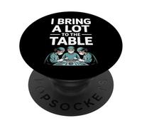 C'est drôle : « J'apporte Beaucoup à la Table », Dit Un Chirurgien PopSockets PopGrip Adhésif