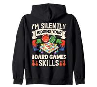 C'est drôle, Je Juge silencieusement Vos compétences en matière de Jeux de société Sweat à Capuche