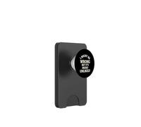 C'est drôle, Je me Trompe Peut-être, mais C'est très Peu probable Que ce Soit Sarcastique PopSockets PopWallet pour MagSafe