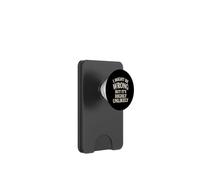 C'est drôle, Je me Trompe Peut-être, mais C'est très Peu probable Que ce Soit Sarcastique PopSockets PopWallet pour MagSafe