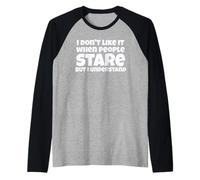 C'est drôle, Je n'aime Pas Quand Les Gens regardent Une Blague Manche Raglan