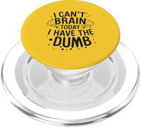 C'est drôle, Je n'arrive Pas à Comprendre Aujourd'hui. J'Ai Un Humour Stupide Qui Dit « Humeur » PopSockets PopGrip pour MagSafe