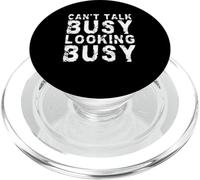 C'est drôle, je ne peux pas parler, j'ai l'air occupé, sarcastique PopSockets PopGrip pour MagSafe