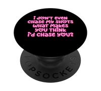 C'est drôle, Je ne poursuis même Pas Mes Photos, Pourquoi Te poursuivrais-Je ? PopSockets PopGrip Adhésif