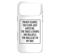 C'est drôle, Je ne suis Pas maladroit. Le Sol me déteste, la Table Coque pour iPhone 17 Pro Max