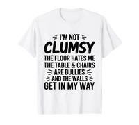 C'est drôle, Je ne suis Pas maladroite pour ma Femme, Mon Mari et ma mère T-Shirt Graphique avec Valeur