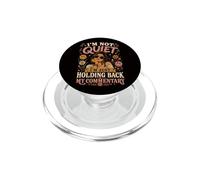 C'est drôle, Je ne suis Pas silencieuse, Je ne Fais Que retenir Mon commentaire PopSockets PopGrip pour MagSafe