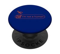 C'est drôle, Je ne suis Pas Un Humain, AI Meme PopSockets PopGrip Adhésif