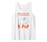 C'est drôle, Je ne t'entends Pas. J'écoute de la K-Pop Capybara. Débardeur