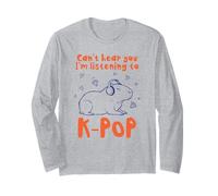 C'est drôle, Je ne t'entends Pas. J'écoute de la K-Pop Capybara. Manche Longue
