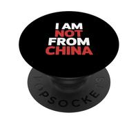 C'est drôle, Je ne Viens Pas de Chine, Dicton Sarcastique PopSockets PopGrip Adhésif